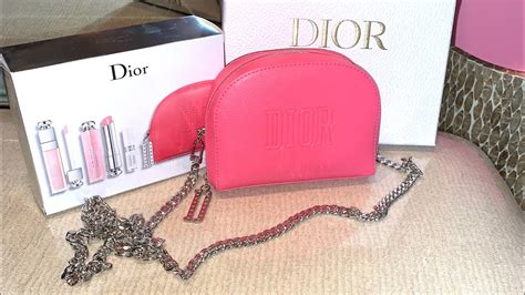 dior nylon pouch|free Dior pouch with purchase.